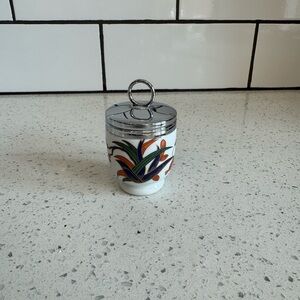 Royal Worcester Grainger Imari Porcelain Egg Coddler – EUC 🍳🌸